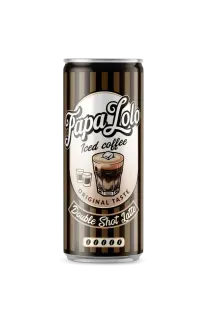 Papa Lolo Iced Coffee Double Sgot Latte